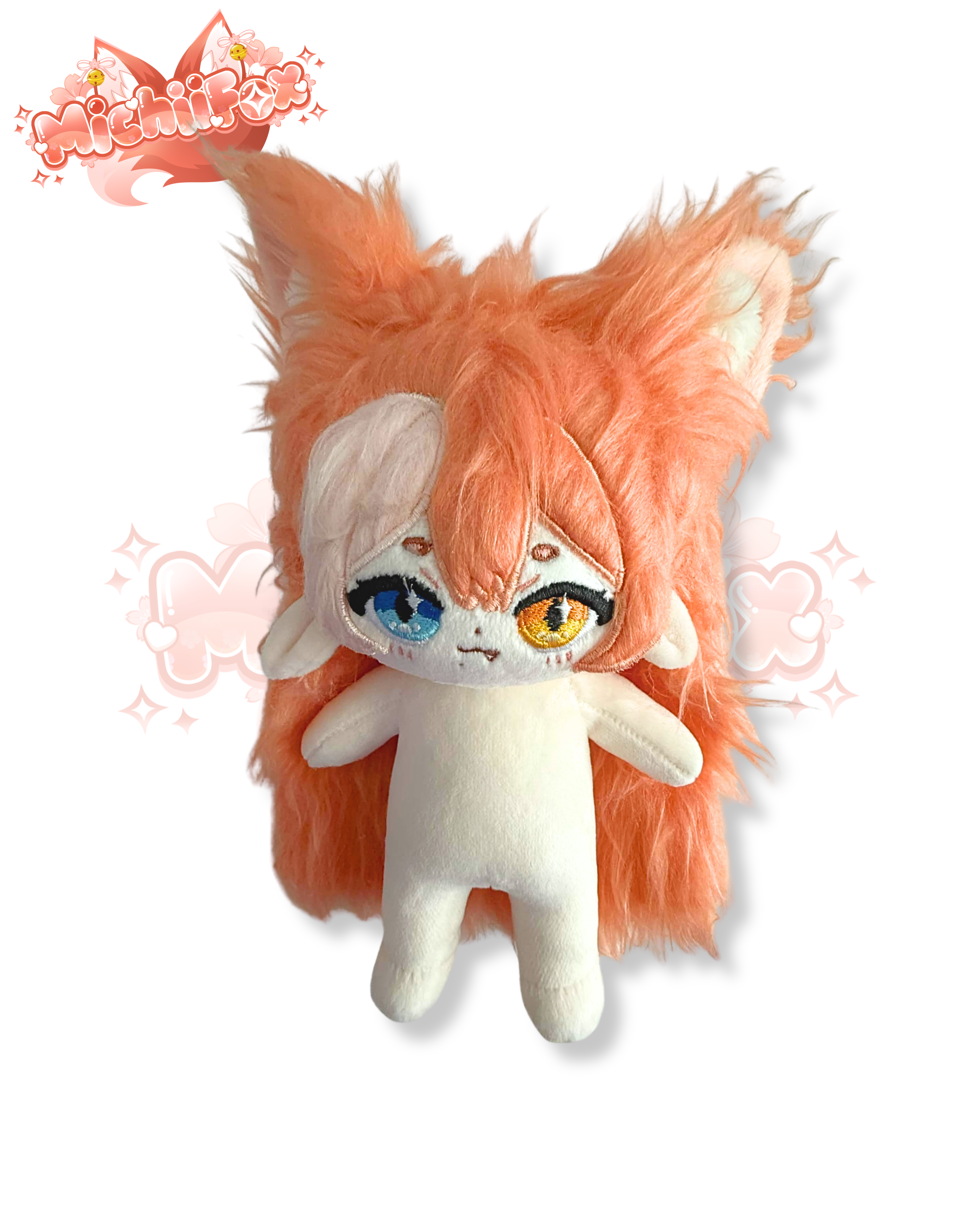 [PRE-SALE] MichiiFox Plushie Doll - 15cm