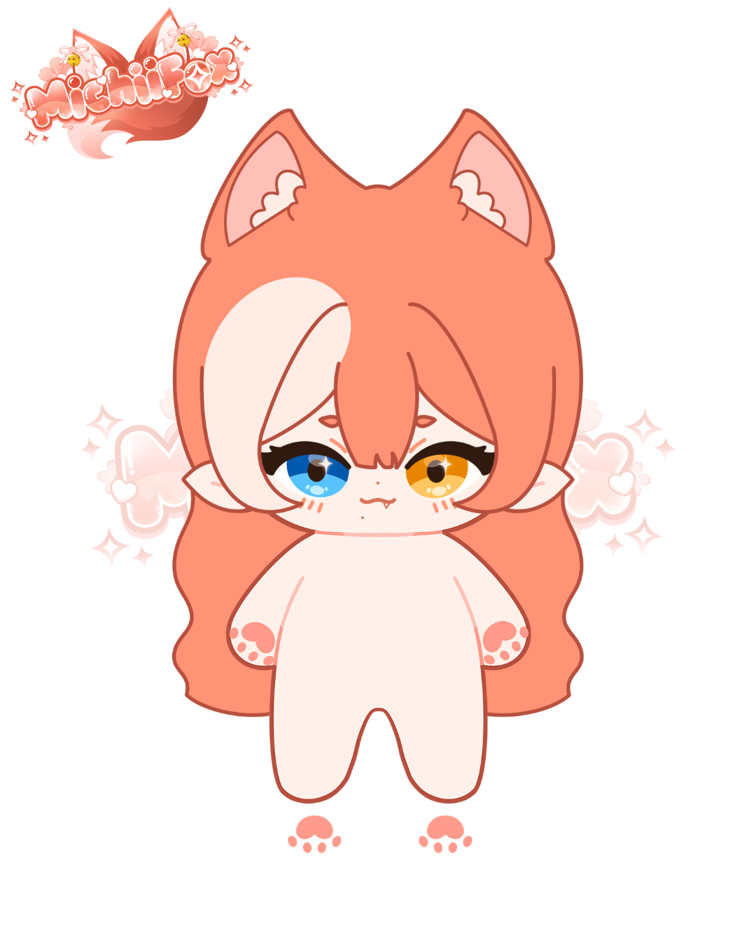 [PRE-SALE] MichiiFox Plushie Doll - 15cm